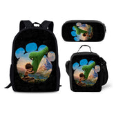 The Good Dinosaur Schoolbag Backpack Lunch Bag Pencil Case 3pcs Set Gift for Kids Students
